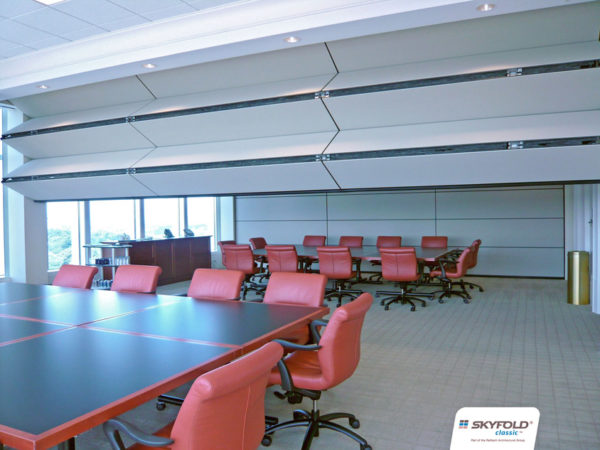 operable wall partitions by skyfold sold by dupree building specialties spokane